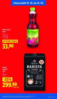 akční leták Lidl 13.10.2025-15.10.2025