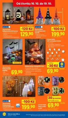 akční leták Lidl 13.10.2025-19.10.2025