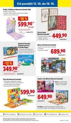 akční leták Lidl 13.10.2025-19.10.2025