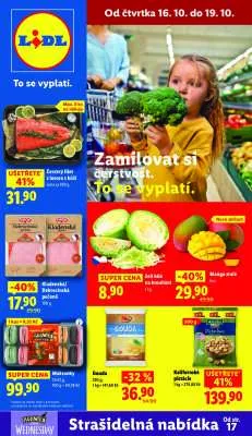 akční leták Lidl 16.10.2025-19.10.2025