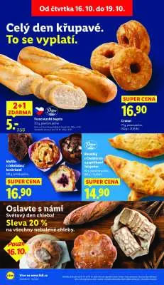 akční leták Lidl 16.10.2025-19.10.2025