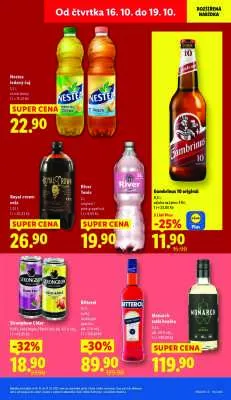 akční leták Lidl 16.10.2025-19.10.2025