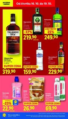 akční leták Lidl 16.10.2025-19.10.2025