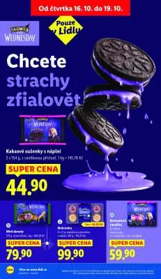 akční leták Lidl 16.10.2025-19.10.2025