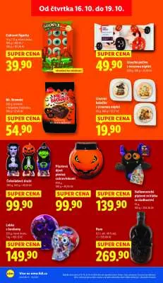 akční leták Lidl 16.10.2025-19.10.2025