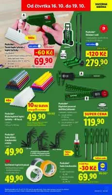 akční leták Lidl 16.10.2025-19.10.2025