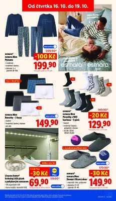 akční leták Lidl 16.10.2025-19.10.2025