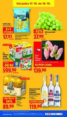 akční leták Lidl 16.10.2025-19.10.2025