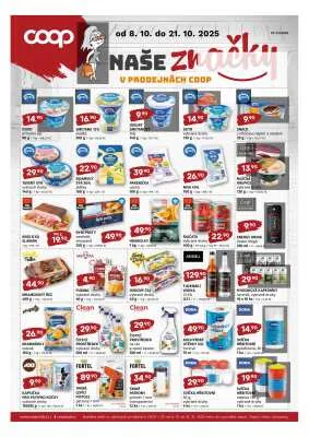 akční leták COOP 8.10.2025-21.10.2025