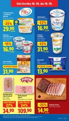 akční leták Lidl 16.10.2025-19.10.2025
