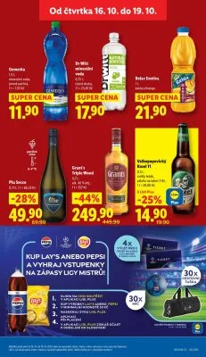 akční leták Lidl 16.10.2025-19.10.2025