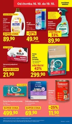akční leták Lidl 16.10.2025-19.10.2025