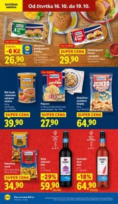 akční leták Lidl 16.10.2025-19.10.2025