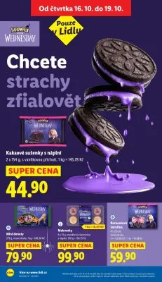 akční leták Lidl 16.10.2025-19.10.2025