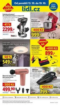 akční leták Lidl 16.10.2025-19.10.2025