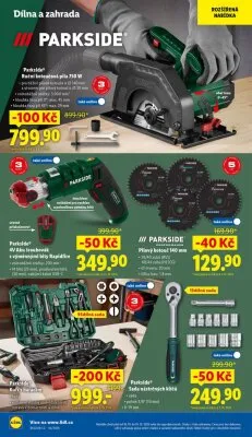akční leták Lidl 16.10.2025-19.10.2025