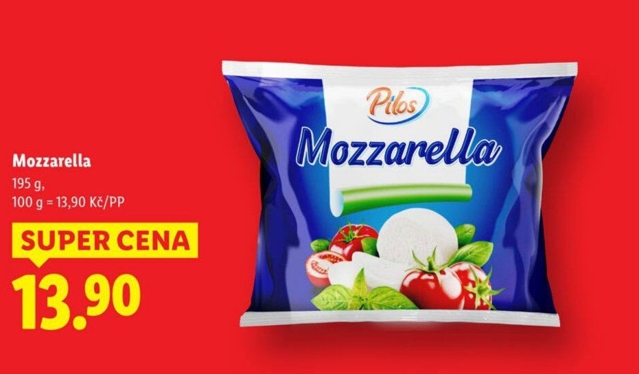 Sýr Mozzarella Pilos