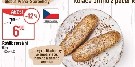 Cereální rohlík