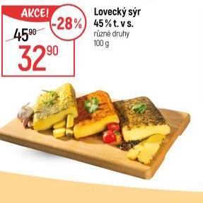 Sýr lovecký 45%