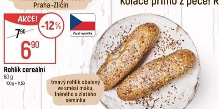 Cereální rohlík