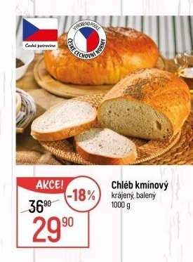 Chléb kmínový