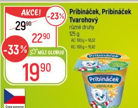 Dezert Pribináček