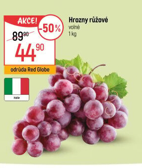Hrozny růžové