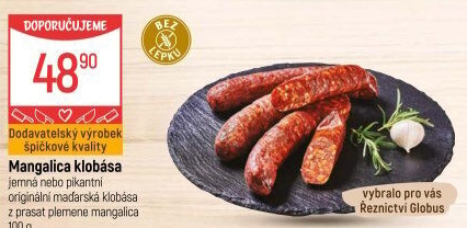 Klobása Mangalica