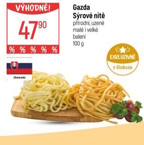 Sýrové nitě Gazda