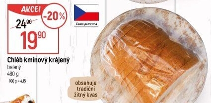 Chléb kmínový