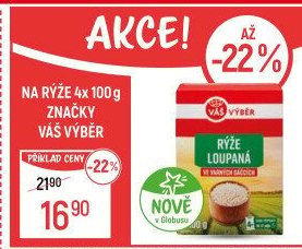 Rýže loupaná Váš Výběr