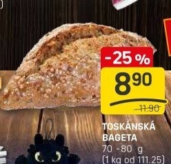 Bageta toskánská