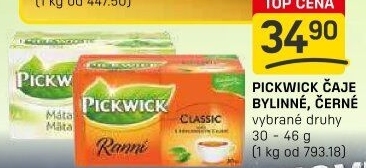 Čaj bylinný Pickwick