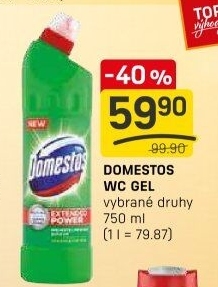 Čistič WC gelový Domestos