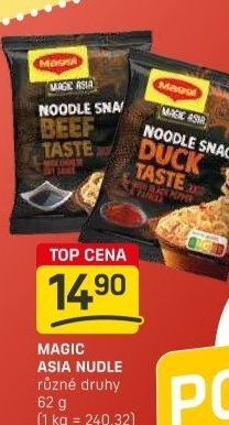 Instantní nudle snack Magic Asia Maggi