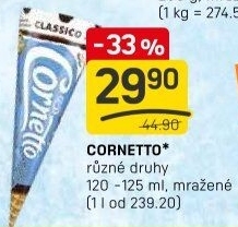Nanuk kornout Cornetto Algida