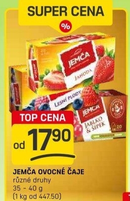 Ovocný čaj Jemča