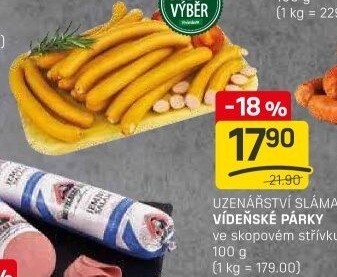 Písecká klobása Maso uzeniny Písek
