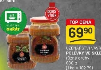 Polévky Uzenářství Vávra