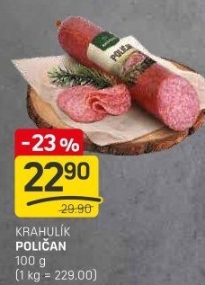 Salám Poličan Krahulík