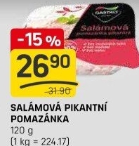 Salámová pikantní pomazánka Gastro