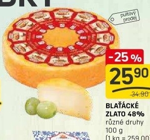 Sýr Blaťácké zlato Madeta