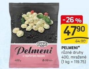 Těstoviny plněnémražené Pelmeni Povar