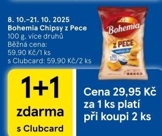 Chipsy Z pece Bohemia Chips
