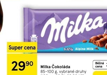 Čokoláda Milka
