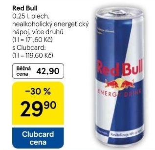 Energetický nápoj Red Bull