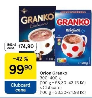 Instantní kakao Granko Orion