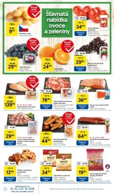akční leták Tesco 15.10.2025-21.10.2025