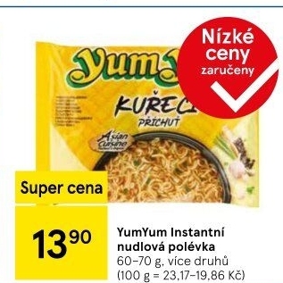 Instantní polévka YumYum