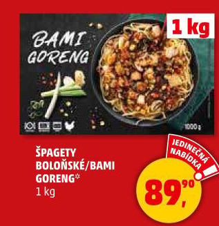 Špagety boloňské